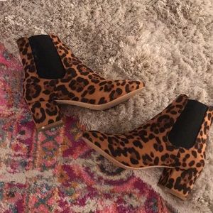 CHEETAH BOOTIES🧡